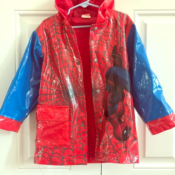 spider man rain jacket